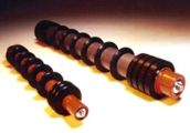 rollers with rubber<br> anti-shock rings